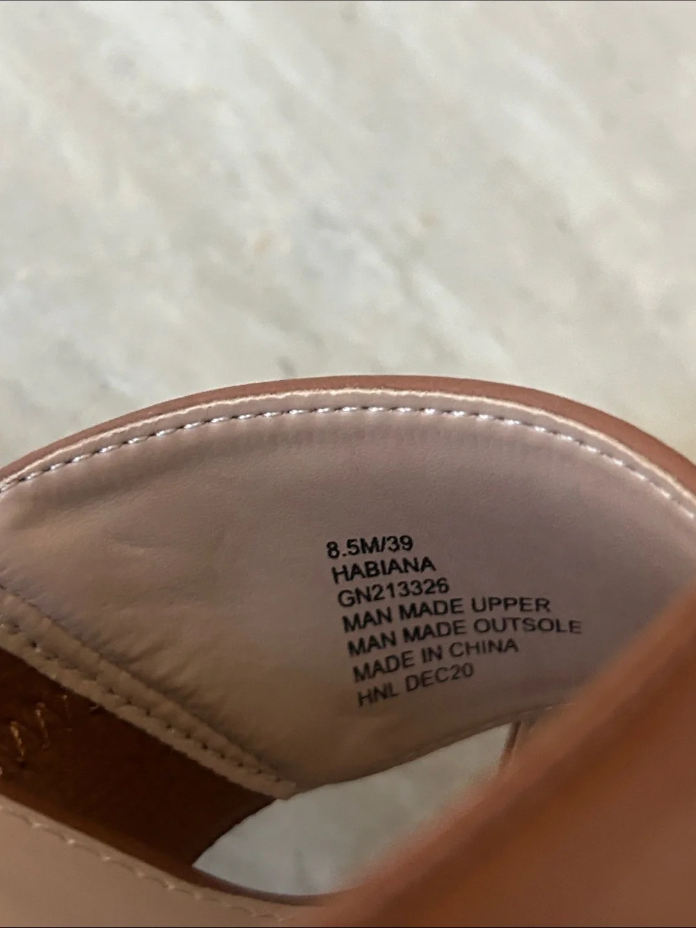 BCBGeneration Tan Platform Wedge Slide Sandals with Studded Espadrille Trim